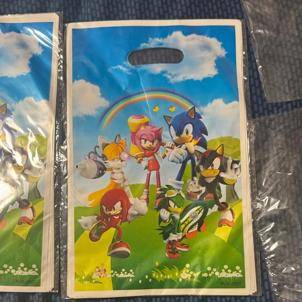 *** 2/$15*** 60 Sonic the Hedgehog Party Favor Bags
